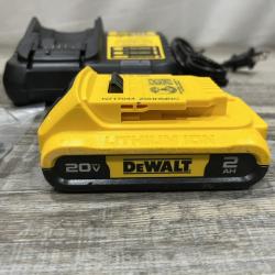 AS-IS DEWALT Atomic 20V Lithium-Ion Cordless Compact 1/2 in. Drill/Driver Kit