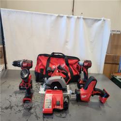 AS-IS- Milwaukee 18V Lithium-Ion Cordless Combo Kit