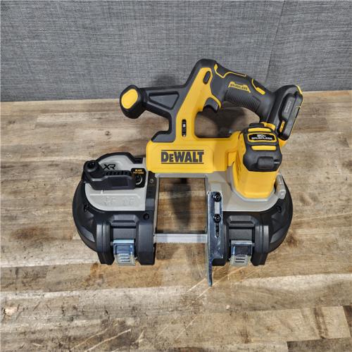 HOUSTON LOCATION - AS-IS DEWALT 20-Volt MAX 3-3/8 in. Cordless Brushless Bandsaw (Tool-Only)