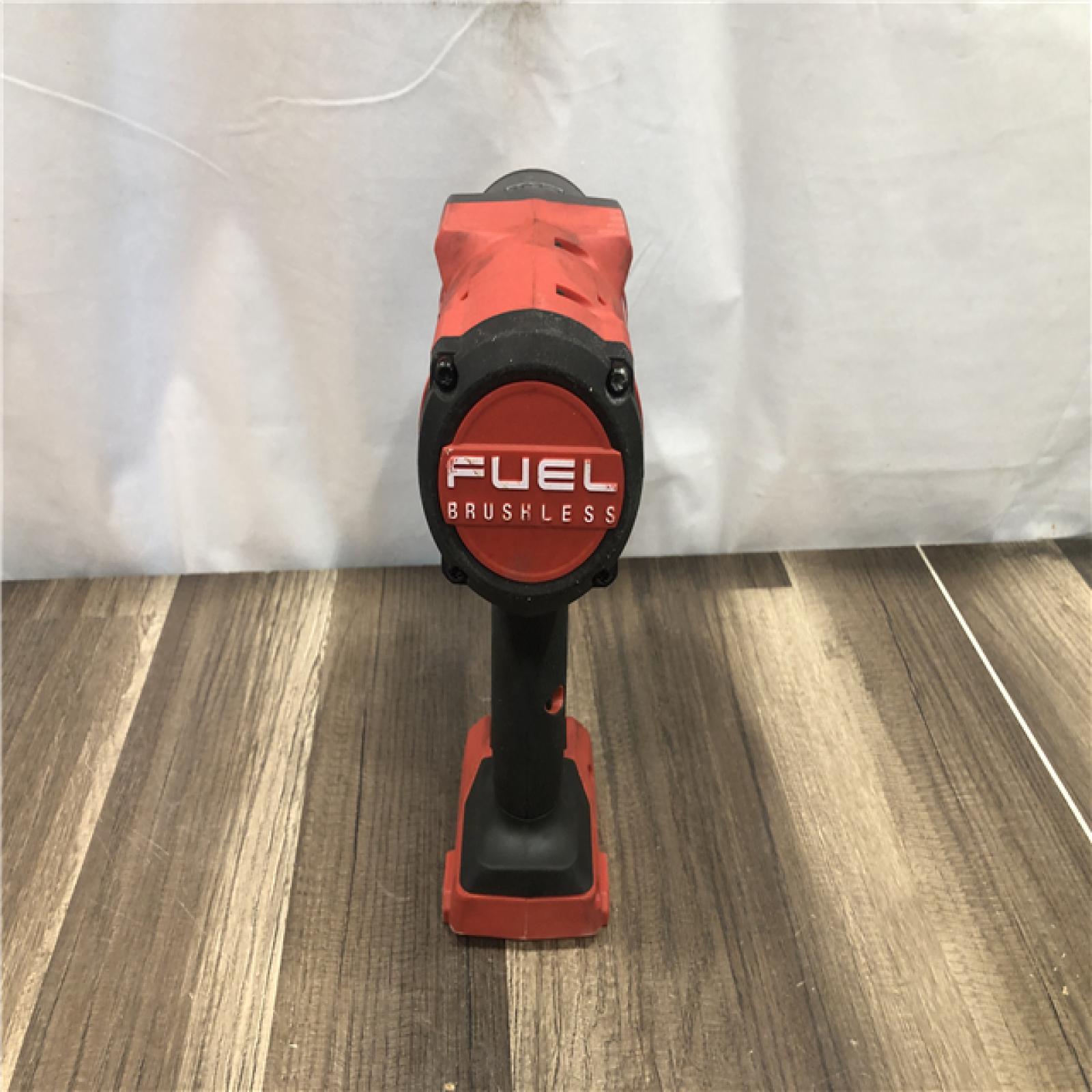 AS-IS Milwaukee FUEL 18V Lithium-Ion Brushless Cordless 1/2 in. Impact Wrench w/Friction Ring Kit