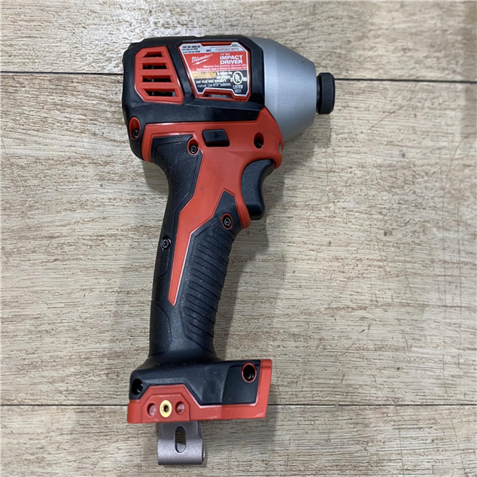 AS-IS Milwaukee 18V Lithium-Ion Cordless 1/4 in. Hex Impact Driver (Tool-Only)