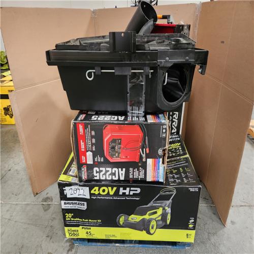 CALIFORNIA AS-IS OUTDOOR POWER EQUIPMENT