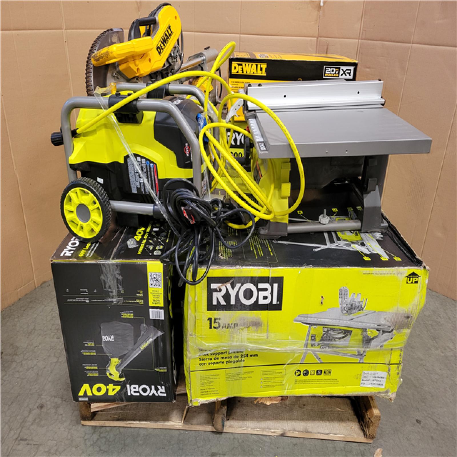 CALIFORNIA AS-IS TOOL PALLET