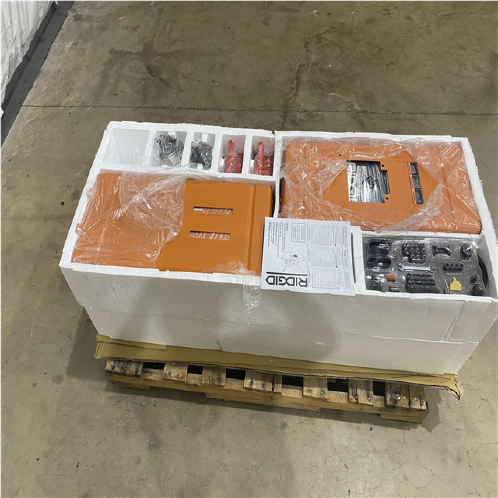 Houston Location - AS-IS Tool Pallet RIDGID 6-1/8 IN JOINTER/PLANER
