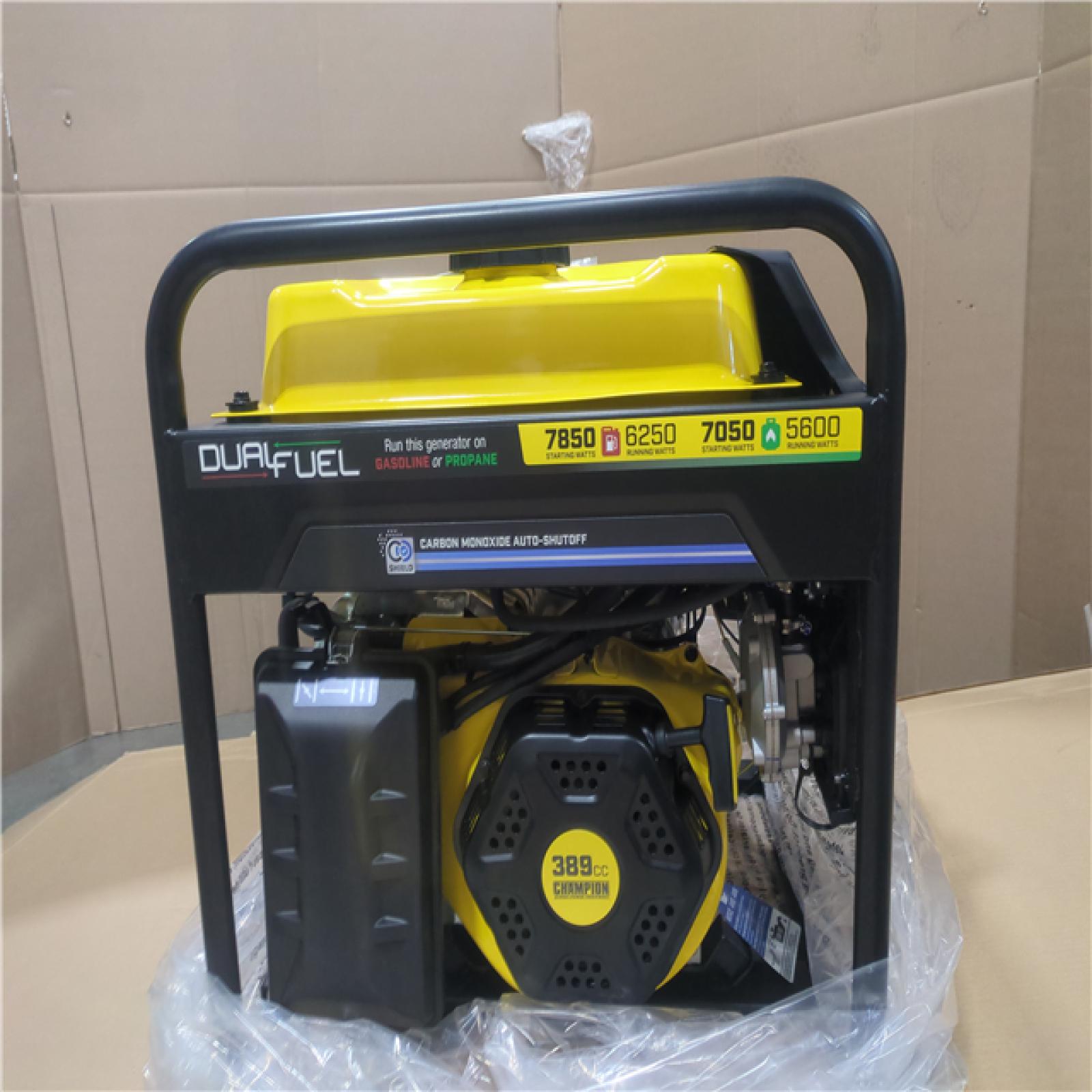 CALIFORNIA AS-IS CHAMPION PORTABLE POWER GENERATOR