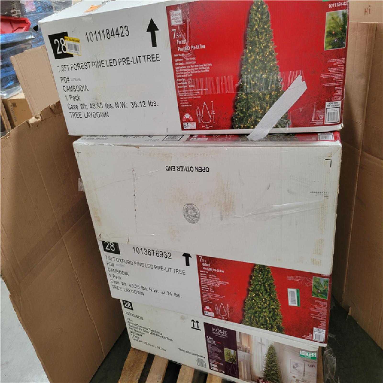 California AS-IS Holiday Pallet