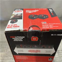 NEW - Milwaukee 18-Volt Lithium-Ion XC Extended Capacity 5.0 Ah Battery Pack (2-Pack)