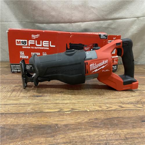 AS-IS Milwaukee M18 Fuel 18V Brushless Super Sawzall Reciprocating Saw 2722-20 (Bare Tool)