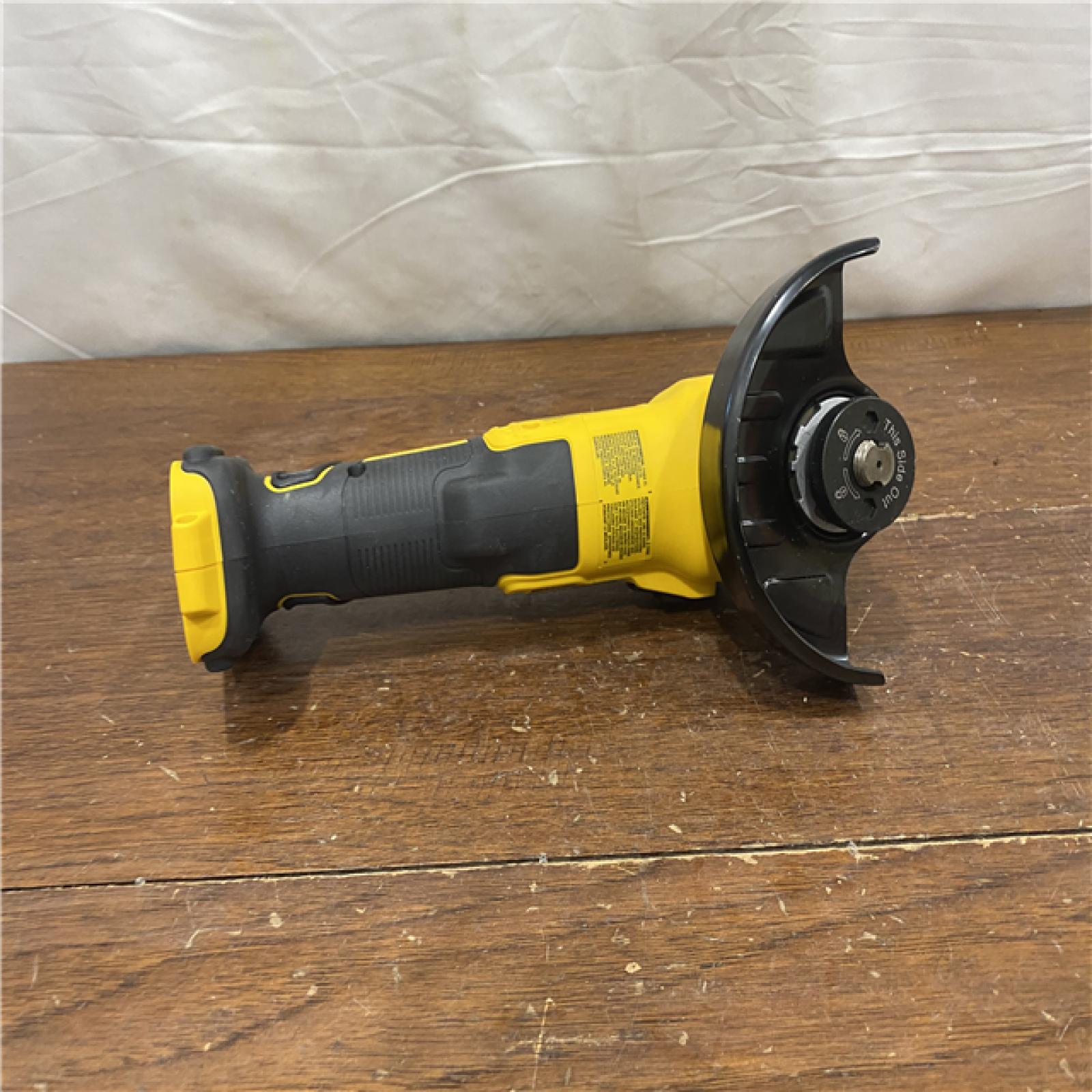 AS-IS DeWalt DCG405B 20V Max XR 4.5-Inch Slide Switch Small Angle Grinder (Tool Only)