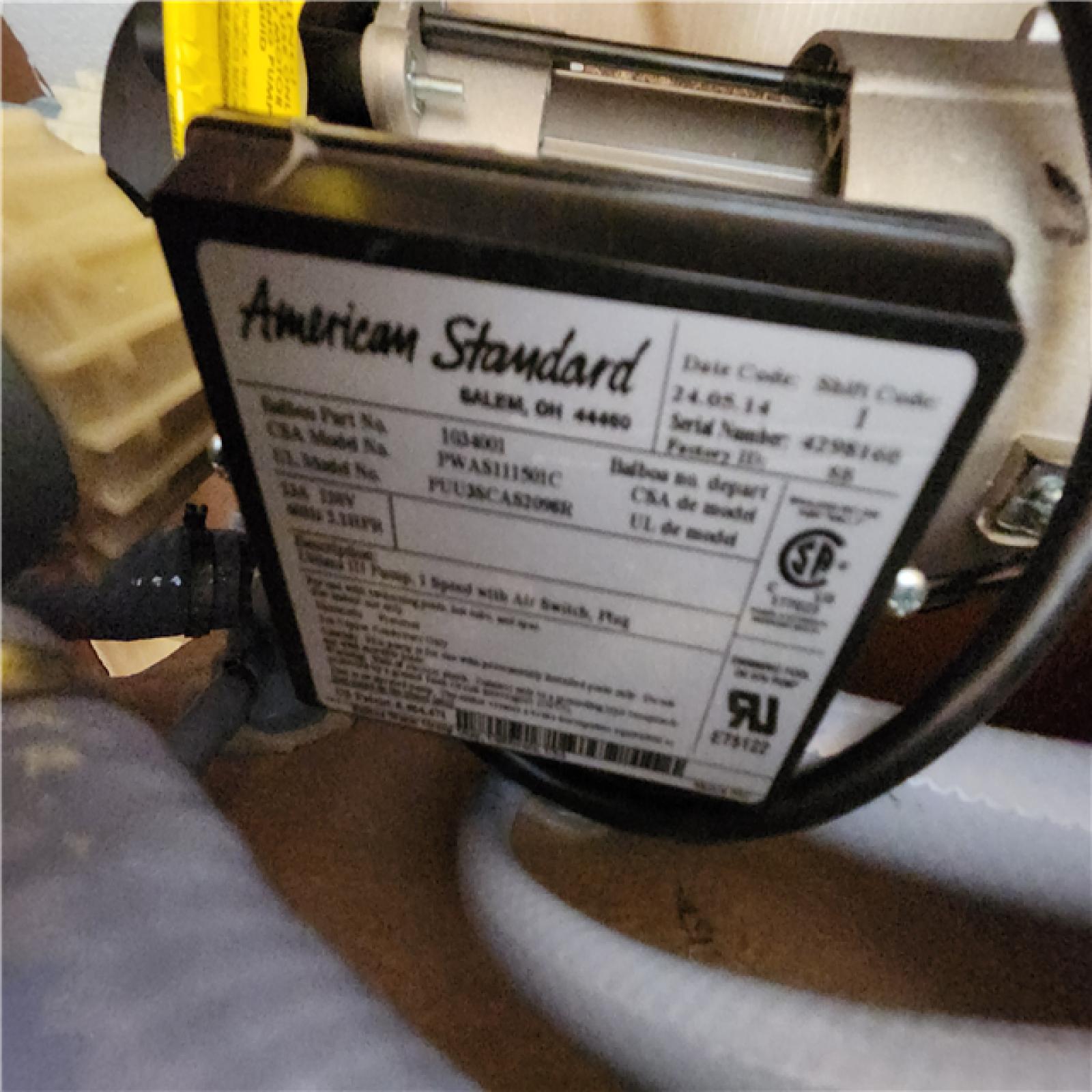 Phoenix NEW American Standard Cadet EverClean 72 in. x 42 in. Rectangular Whirlpool Bathtub with Reversible Drain in White (SEALED)