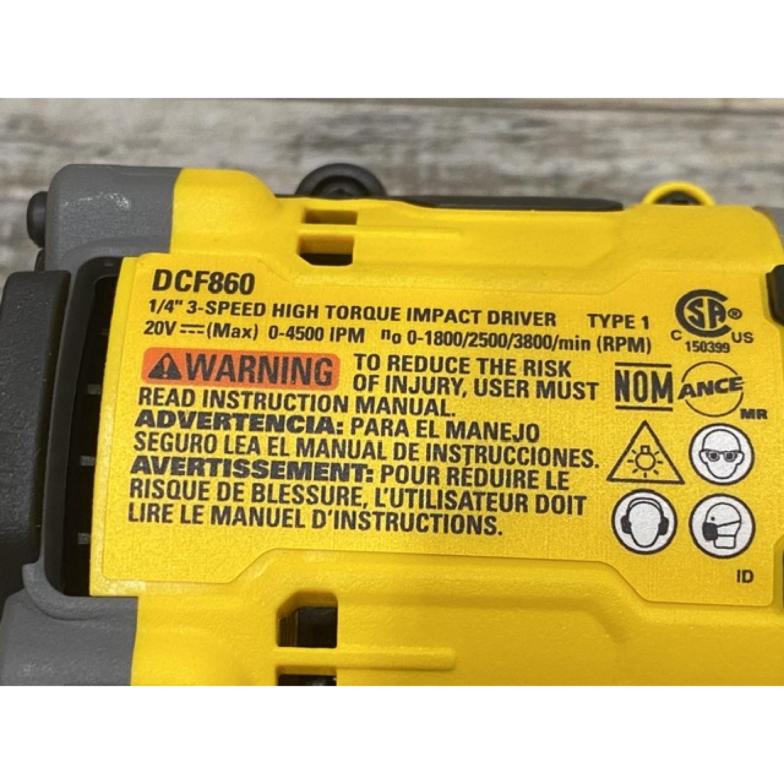 AS-IS DEWALT 20V XR Lithium-Ion Cordless Hammer Drill Kit