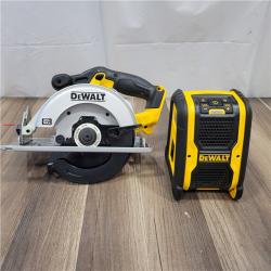 AS- IS DEWALT 20V MAX Cordless 6 Tool Combo Kit with (1) 20V 4.0Ah Battery, (1) 20V 2.0Ah Battery, and Charger
