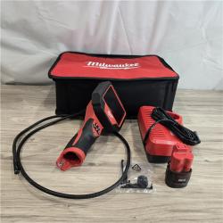AS-IS MILWAUKEE M12 12V Cordless M-SPECTOR 360-Degree 4 Ft. Inspection Camera Kit
