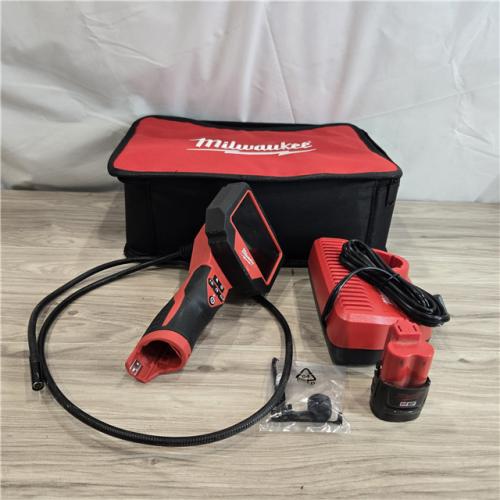 AS-IS MILWAUKEE M12 12V Cordless M-SPECTOR 360-Degree 4 Ft. Inspection Camera Kit