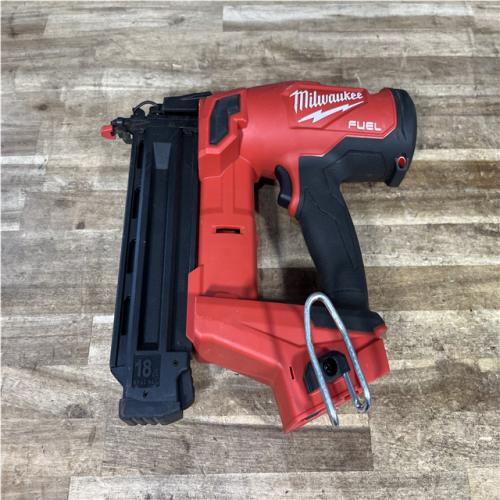 Houston Location AS-IS Milwaukee FUEL 18-Volt Lithium-Ion Brushless Cordless Gen II 18-Gauge Brad Nailer (Tool-Only)