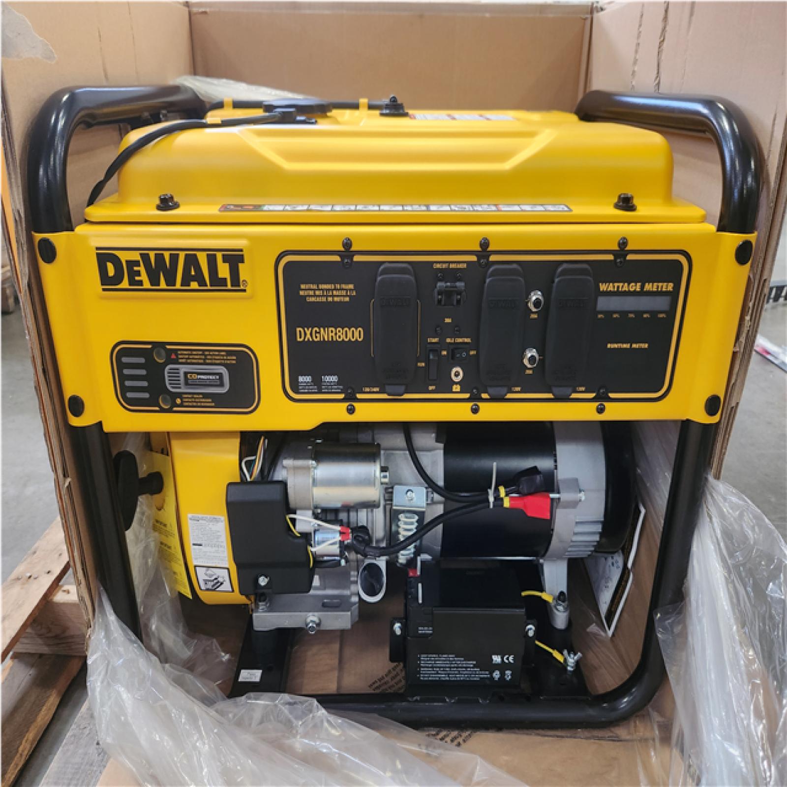 Phoenix NEW DEWALT 10,000/8,000-Watt Electric Start Gas Powered Portable Generator w/ CO protection for Jobsites and Home Power Outages