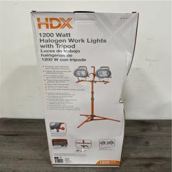 California AS-IS HDX 1200 Watt Halogen Work Light with Tripod (Damage box)