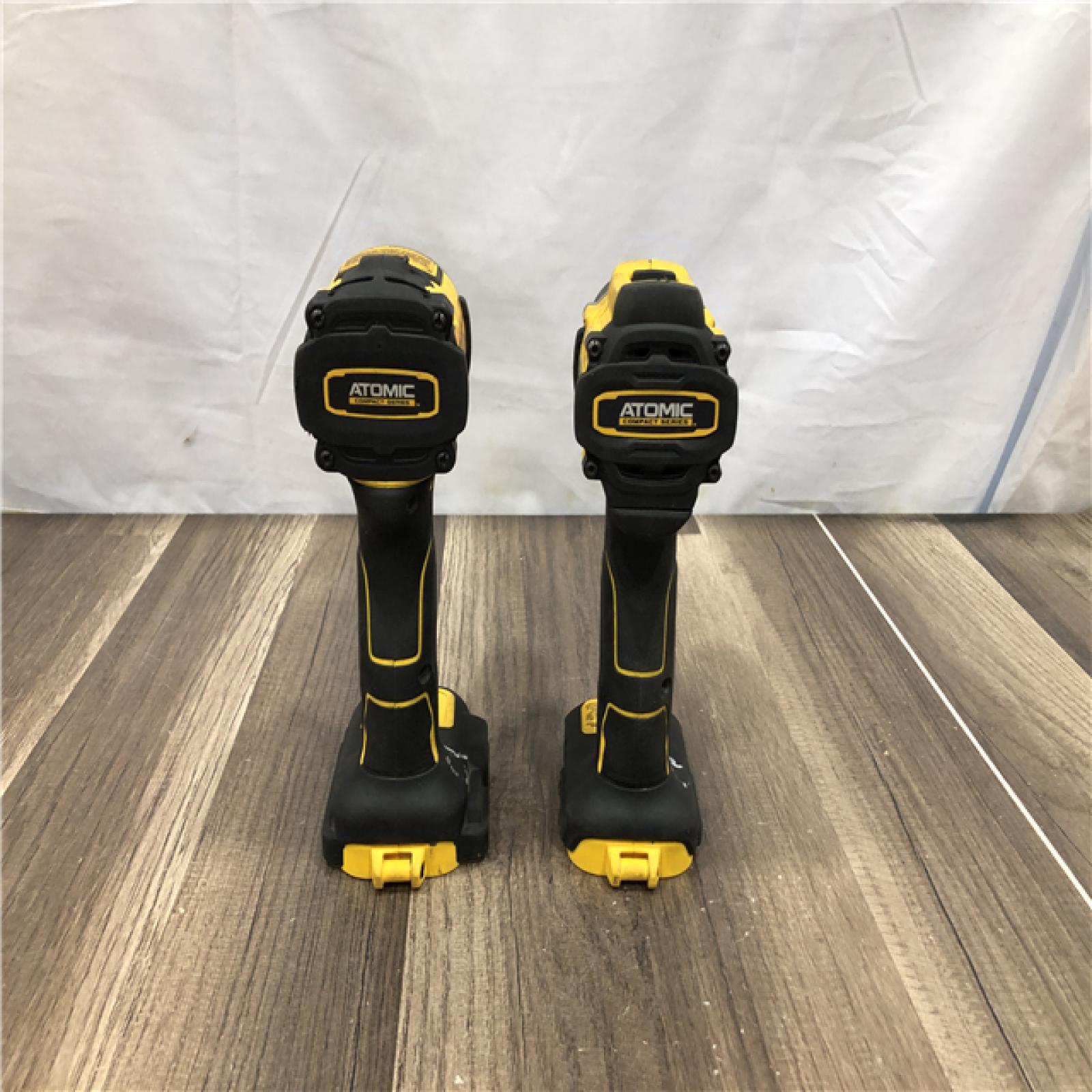 AS-IS DEWALT ATOMIC 20V MAX Lithium-Ion Cordless 2-Tool Combo Kit