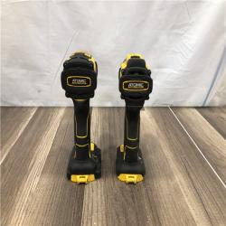 AS-IS DEWALT ATOMIC 20V MAX Lithium-Ion Cordless 2-Tool Combo Kit