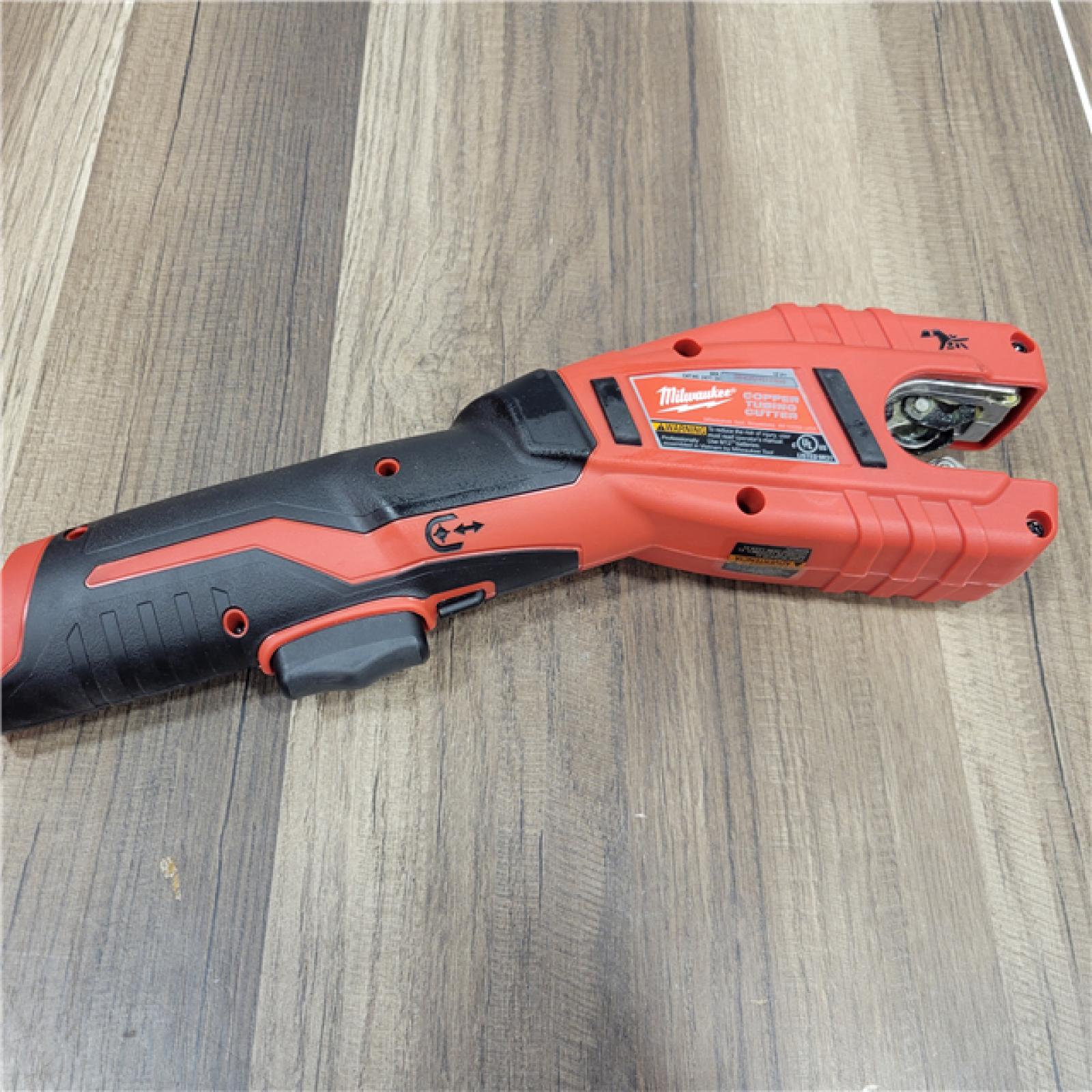 AS-IS Milwaukee  M12 12V Lithium-Ion Cordless Copper Tubing Cutter (Tool-Only)