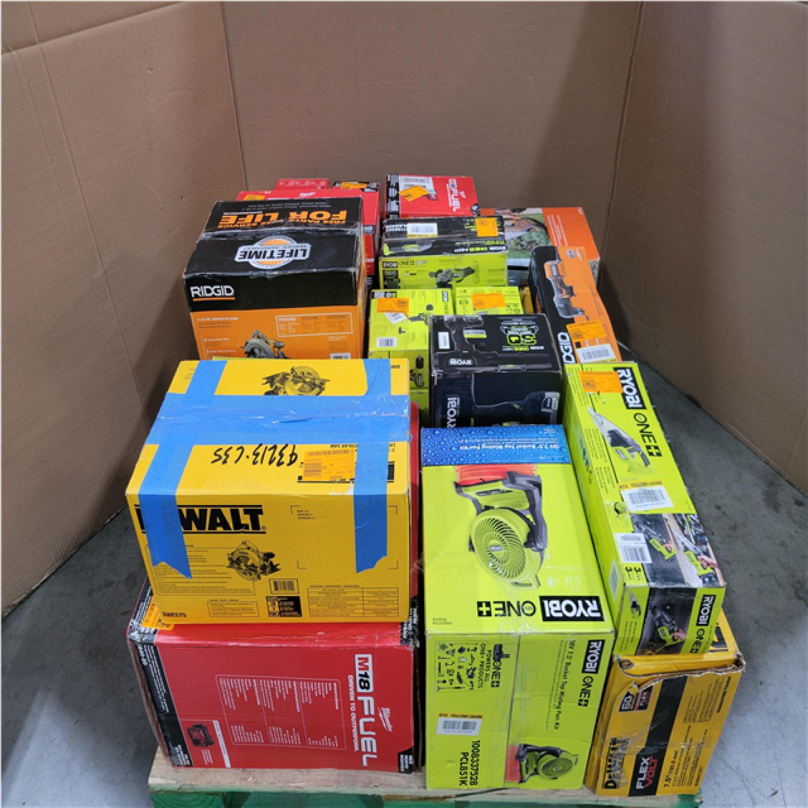 CALIFORNIA AS-IS TOOL PALLET