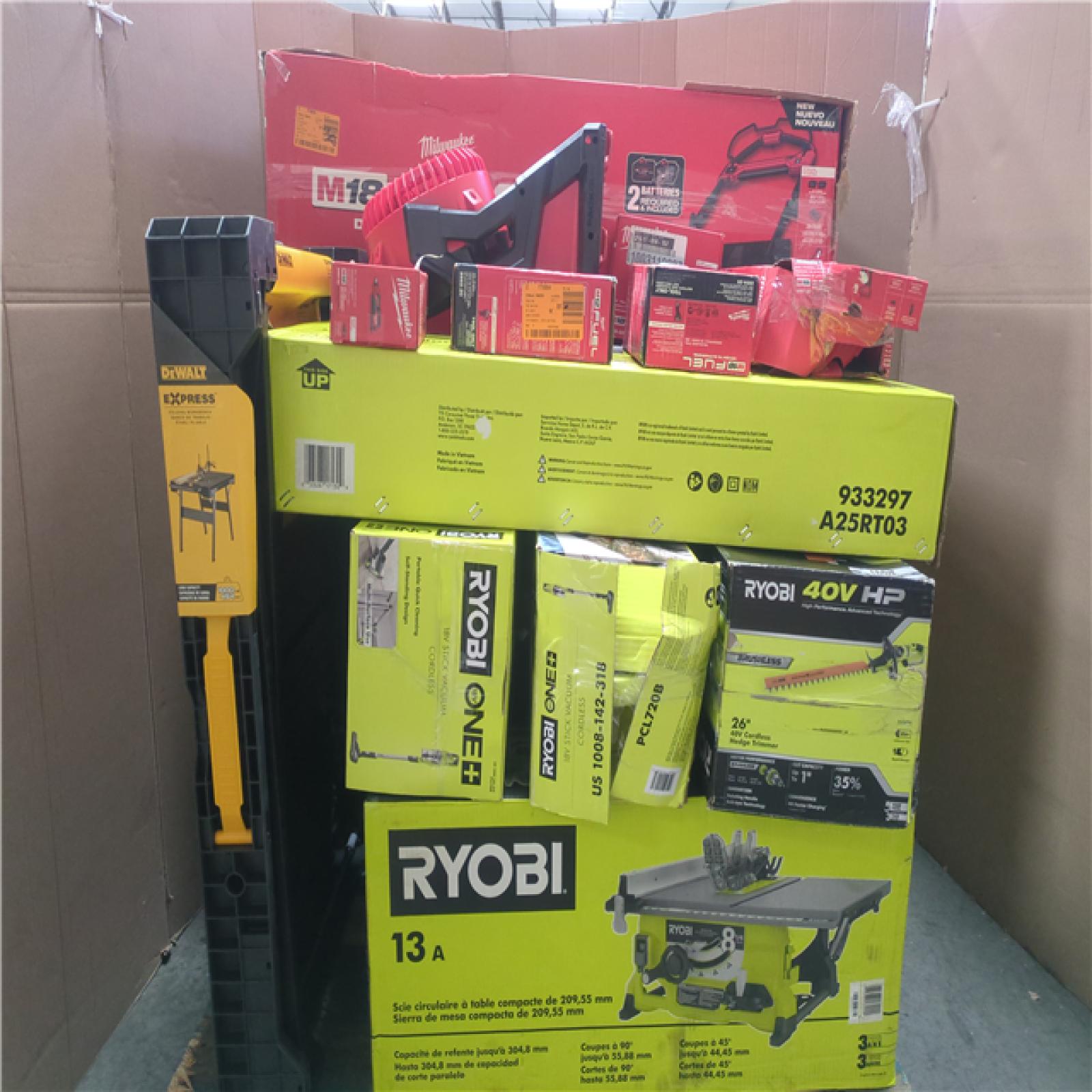 CALIFORNIA AS-IS TOOL PALLET