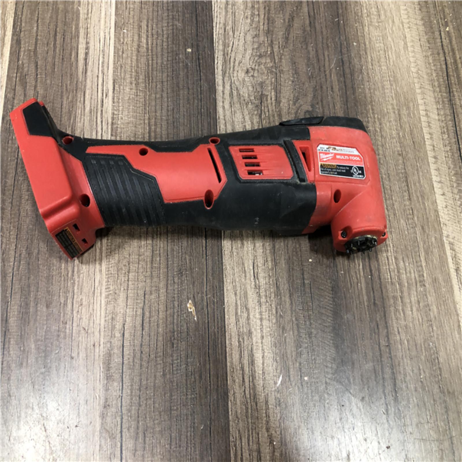 AS-IS Milwaukee M18 18V Lithium-Ion Cordless Oscillating Multi-Tool (Tool-Only)
