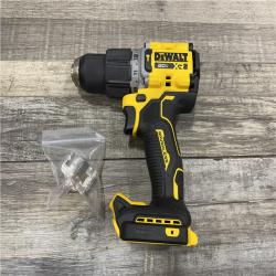 AS-IS DEWALT 20V Compact Cordless 1/2 in. Hammer Drill (Tool-Only)