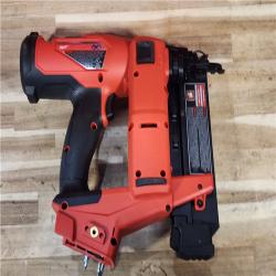 HOUSTON LOCATION - AS-IS (APPEARS LIKE NEW) Milwaukee  FUEL 18-Volt Lithium-Ion Brushless Cordless Gen II 18-Gauge Brad Nailer (Tool-Only)