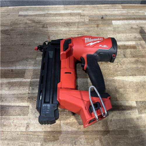 Houston Location AS-IS Milwaukee FUEL 18-Volt Lithium-Ion Brushless Cordless Gen II 18-Gauge Brad Nailer (Tool-Only)