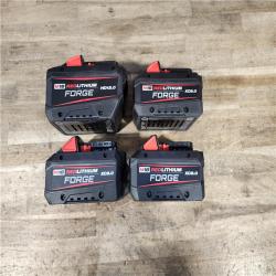 HOUSTON LOCATION - AS-IS MILWAUKEE FORGE BATTERY PACK QTY - 4
