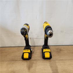 AS-IS- DEWALT 20V MAX Cordless Drill/Impact 2 Tool Combo Kit