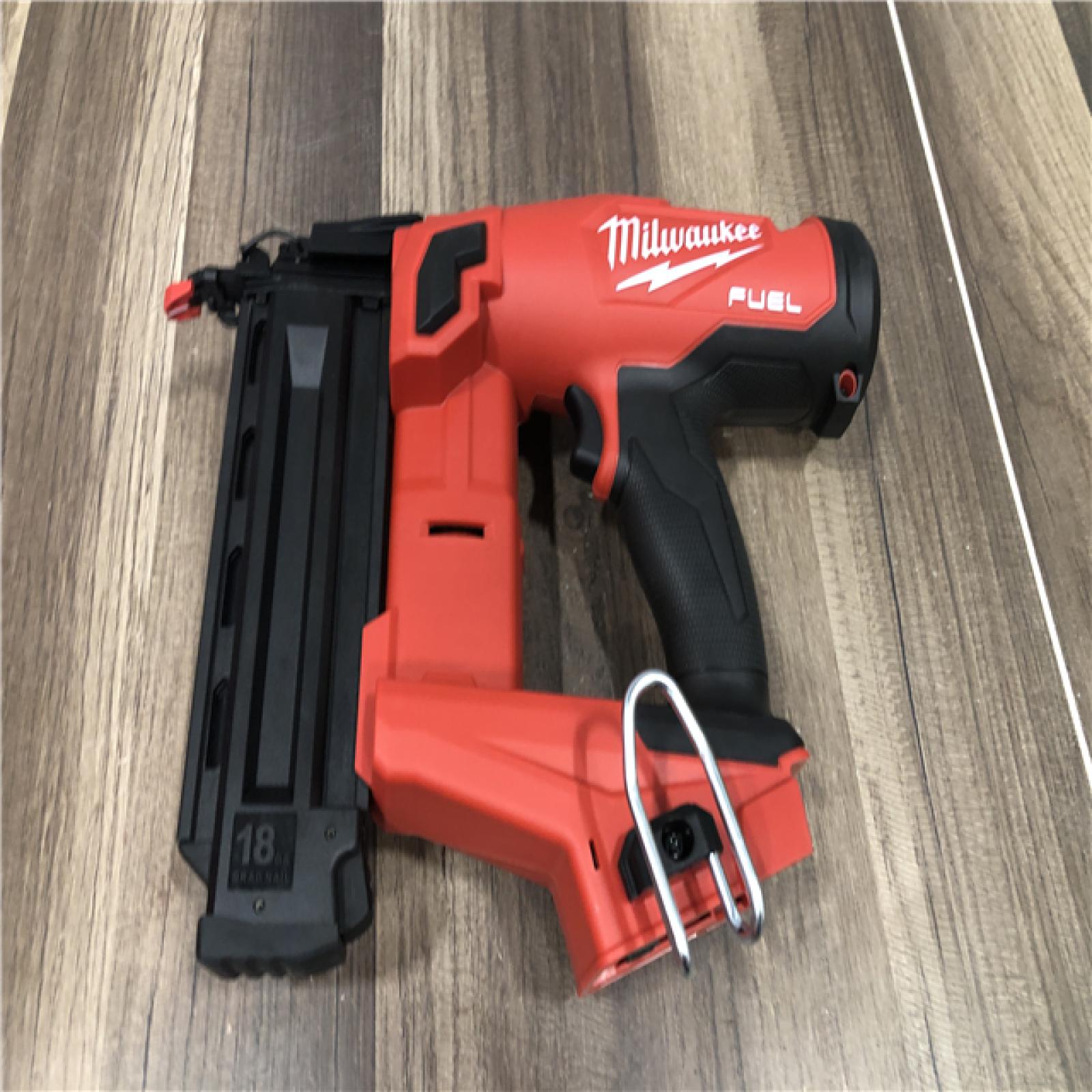 AS-IS Milwaukee FUEL GEN II 18-Volt 18-Gauge Lithium-Ion Brushless Cordless Brad Nailer Kit