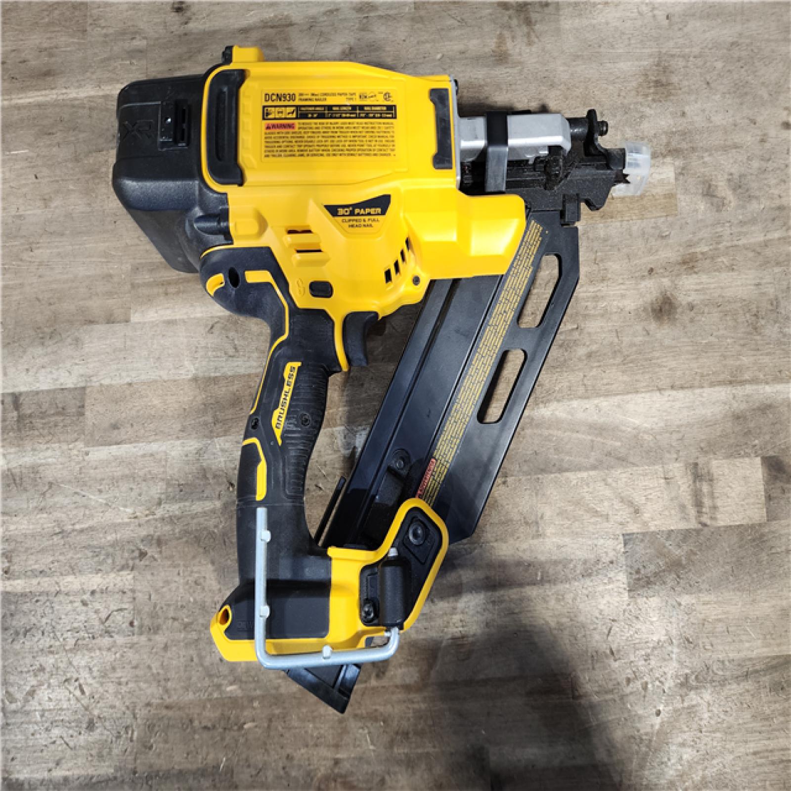 HOUSTON LOCATION - AS-IS DEWALT 20V 30 Degree Cordless Framing Nailer (Tool-Only)