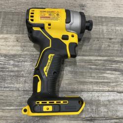 AS-IS DEWALT Atomic 20V Max Lithium-Ion Brushless Cordless Compact 1/4 in. Impact Driver Kit