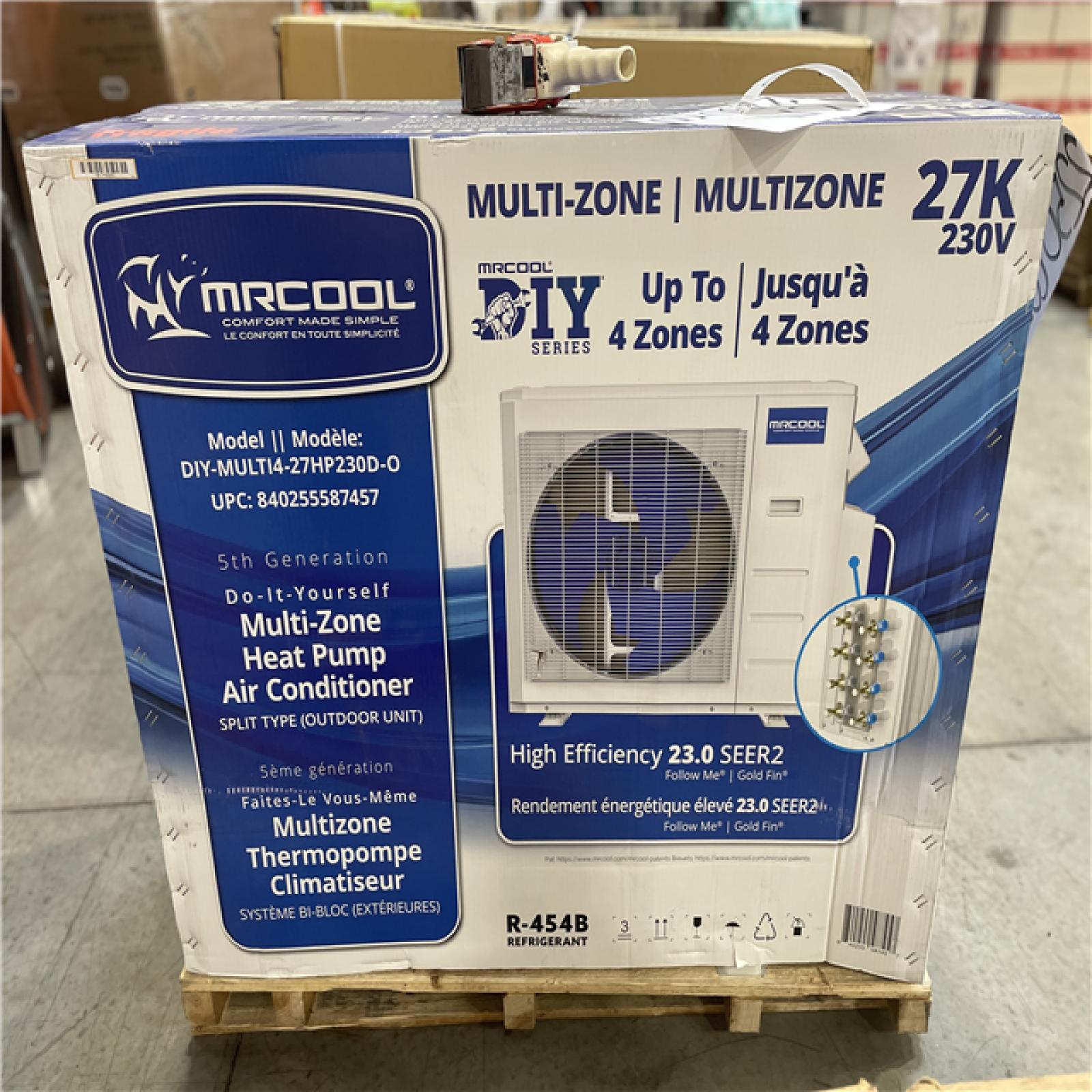 DALLAS LOCATION- AS-IS MRCOOL 5th gen 230V SEER2 2.25 Ton 4-Zone CONDENSER