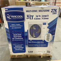 DALLAS LOCATION- AS-IS MRCOOL 5th gen 230V SEER2 2.25 Ton 4-Zone CONDENSER