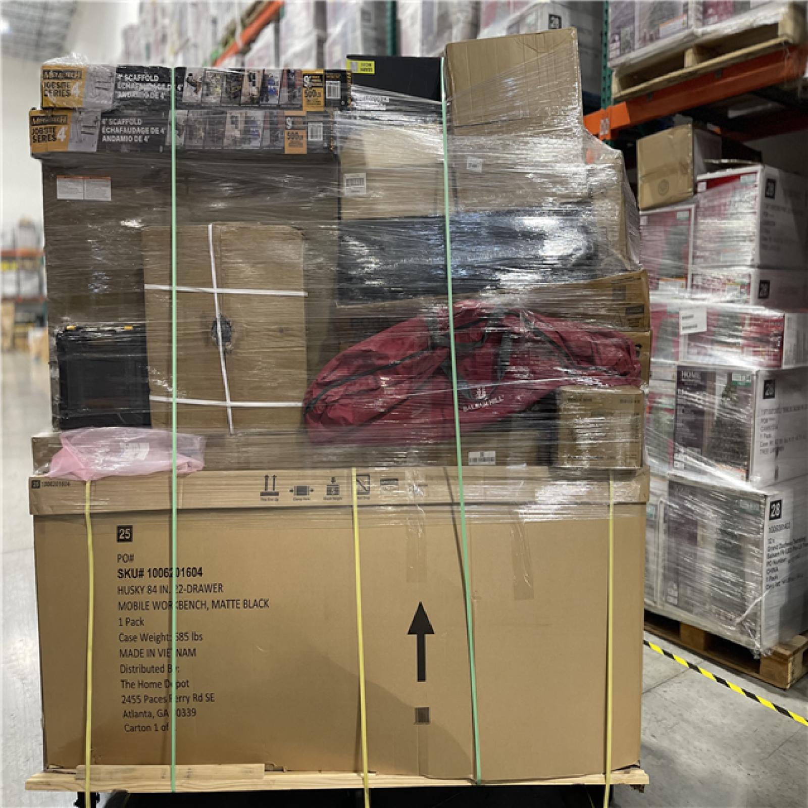 DALLAS LOCATION- AS-IS HOME IMPROVEMENT PALLET