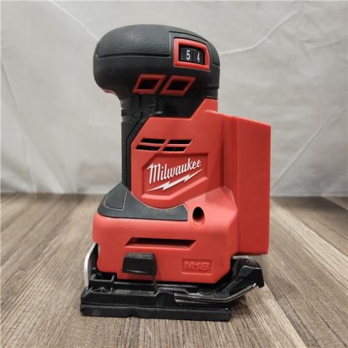 AS-IS- Milwaukee 1/4 in. Sheet Sander (Tool-Only)