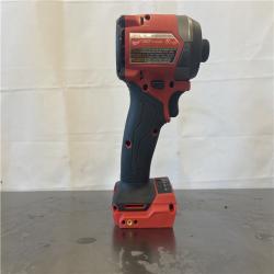AS-IS- Milwaukee 18V Lithium-Ion Brushless Cordless 1/4 Hex Impact Driver (Tool-Only)