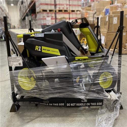 DALLAS LOCATION-RYOBI R1 80V HP BRUSHLESS MOWER WITH BATTERY AND CHARGER