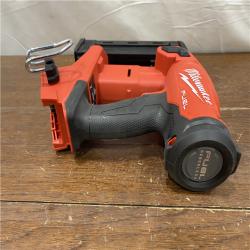 AS-IS M18 FUEL 18-Volt Lithium-Ion Brushless Cordless 18-Gauge 1/4 in. Narrow Crown Stapler (Tool-Only)