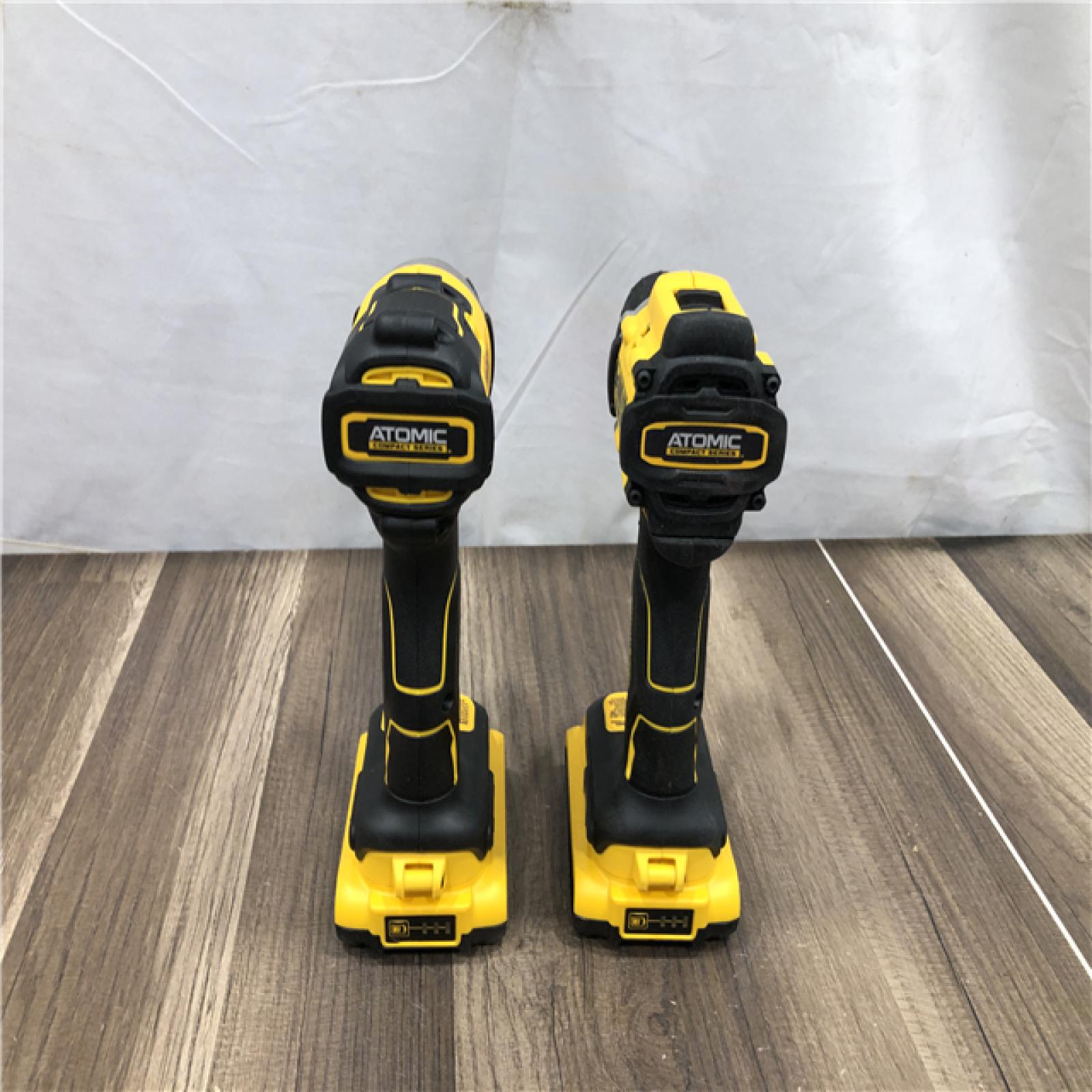 AS-IS DEWALT ATOMIC 20-Volt MAX Lithium-Ion Cordless Combo Kit