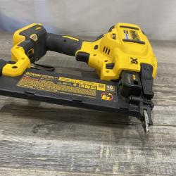 AS-IS DEWALT 20V MAX XR Lithium-Ion Electric Cordless 18-Gauge Brad Nailer (Tool Only)