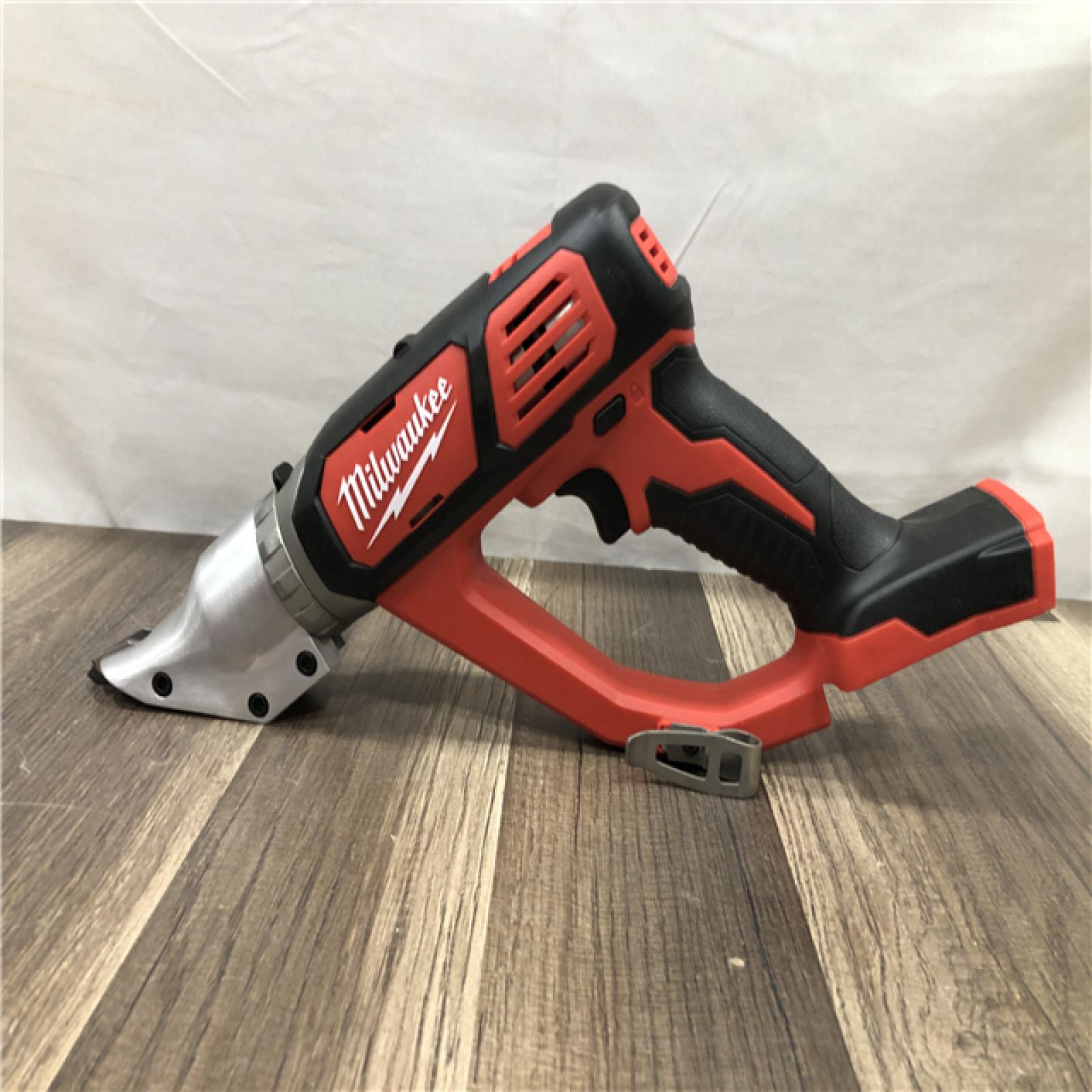 AS-IS Milwaukee 18-Volt Lithium-Ion Cordless 18-Gauge Double Cut Metal Shear (Tool-Only)