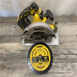 AS-IS DEWALT 20-Volt MAX 7-1/4 in. Cordless Circular Saw (Tool Only)