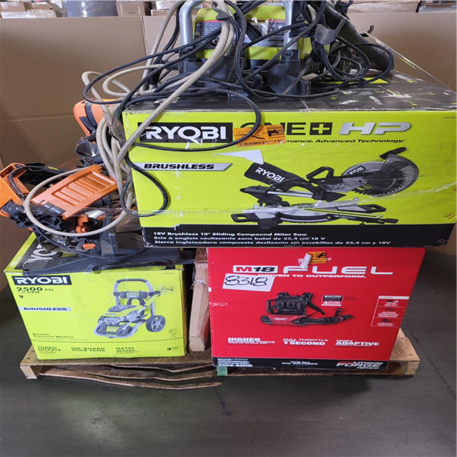 CALIFORNIA AS-IS TOOL pallet