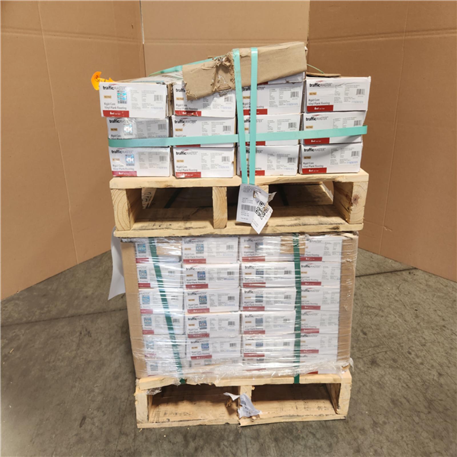 CALIFORNIA AS-IS Traffic Master Rigid Core Vinyl Plank Flooring Home Improvement Pallet