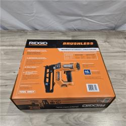 NEW! - 18V Brushless Cordless 16-Gauge 2-1/2 in. Straight Finish Nailer (Tool Only)