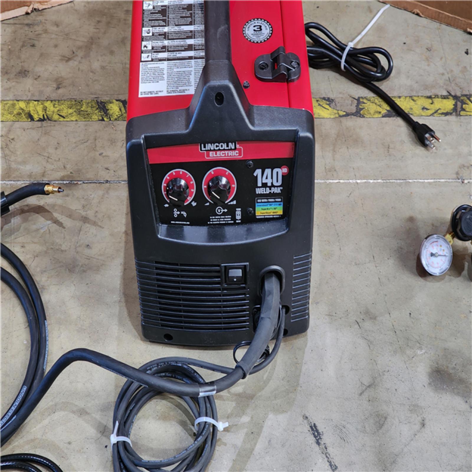 HOUSTON LOCATION - AS-IS Lincoln Electric Weld-Pak 140HD Wire Feed Welder